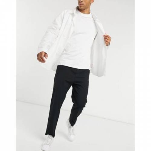 激安 ズボン パンツ 黒色 Black In Trousers Mard Weekday パンツ ズボン メンズファッション ブラック Www Dgb Gov Bf