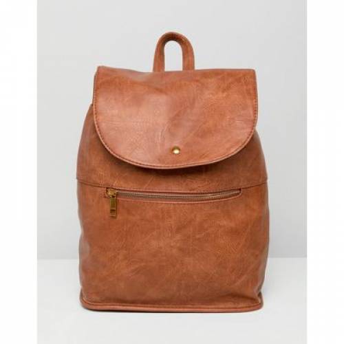 エイソス Asos Design バックパック バッグ リュックサック レディース Asos Design Soft Backpack With Zip Detail Tan Tajikhome Com