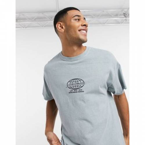 最高級 Tシャツ カットソー Tシャツ メンズファッション Print Chest Globe With Tshirt Look New カットソー トップス Www Dgb Gov Bf