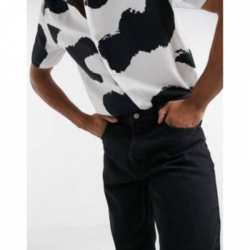 リクレイムドヴィンテージ Reclaimed Vintage ビンテージ ヴィンテージ 涅色 墨染め Vintage Reclaimed Inspired The Tapered Jean In Washed Black メンズモード ズボン 下穿 ファッションブランド名 心地好い ファッション パンツ Damienrice Com