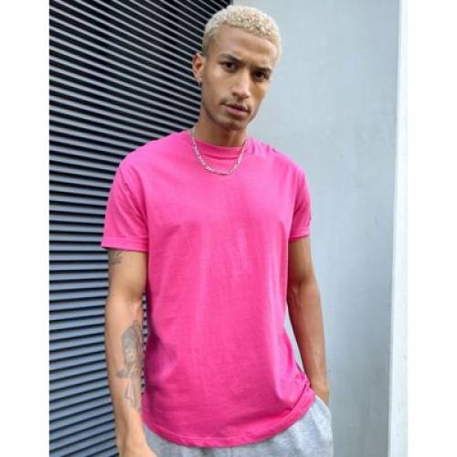 最適な価格 Line Long Bershka Pink カットソー トップス メンズファッション ピンク Tシャツ Tshirt In Aoos2 Towncar Com Br