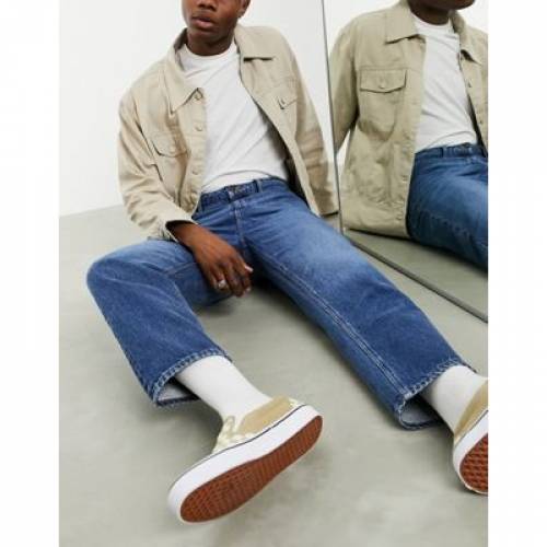 21福袋 ズボン パンツ パンツ ズボン メンズファッション Edit Responsible ブルー 青色 ミッド ジーンズ ハイ Asos Blue Wash Mid In Jeans Waist High Design Trancosopedra Pt