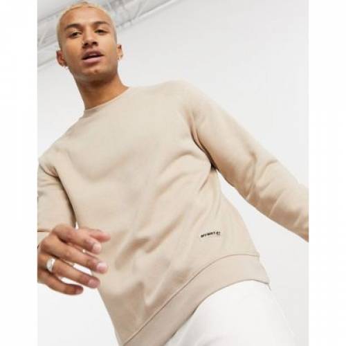 ベルシュカ Bershka スウェットシャツ 調教師 ベージュ Bershka Sweatshirt In Stone Beige メンズファッション トップス スウェット トレーナー ファッションブランド 略式 ファッション Mirgroupbd Com