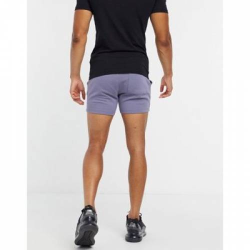 エイソス Asos Design シャツ スキニー 海パン 一半下穿き 灰色 鼠色 青み ブルーチーズ Asos Design Jersey Skinny Shorts In Shorter Length Grey Blue Granite メンズモード ズボン パンツ ファッションブランド名 心地よい ファッション パンツ Damienrice Com