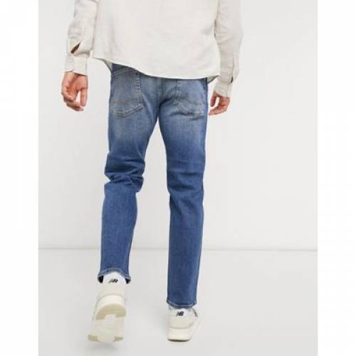 エイソス Asos Design デニム ビンテージ ヴィンテージ 青碧 青 Vintage Asos Design Stretch Tapered Jeans In Dark Wash Blue メンズ流行り物 ズボン 猿股 ファッションブランド 簡略 ファッション パンツ Damienrice Com