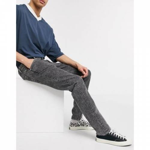 安心発送 ズボン パンツ グレー 灰色 ジーンズ Jeans Grey Fit Iconic Joey Friday Weekday パンツ ズボン メンズファッション Firstbev Ng