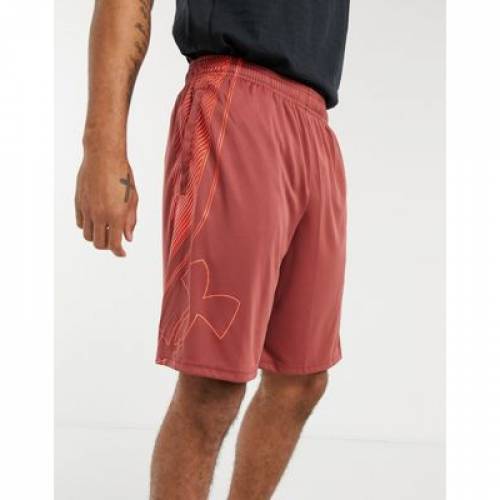 とっておきし新春福袋 ズボン パンツ レッド 赤 ハーフパンツ ショーツ ロゴ メンズファッション In Shorts Logo Armour Under Red パンツ ズボン Artalat Com