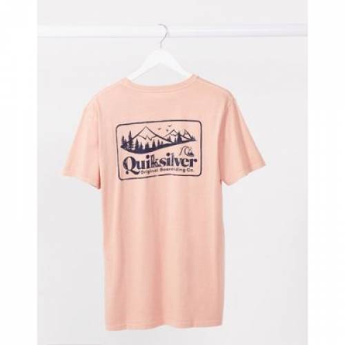 人気ブランドの カットソー トップス メンズファッション ピンク Tシャツ クイックシルバー In Tshirt Habit Old Pink Quiksilver Aoos2 Kalnica Eu