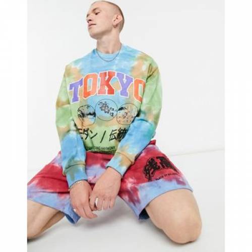エイソス Asos Design 汗シャツ トレーナー ネクタイ Asos Design Coord Oversized Sweatshirt In Tie Dye And Front Print Multi メンズファッション トップス スウェット トレーナー ファッションブランド カジュアル ファッション Promoover Com Br