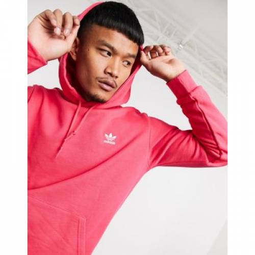 限定価格セール アディダス オリジナルス フーディー パーカー ピンク Pink Adidas Originals Essentials Hoodie In メンズファッション トップス パーカー メール便なら送料無料 Habs Edu Kw