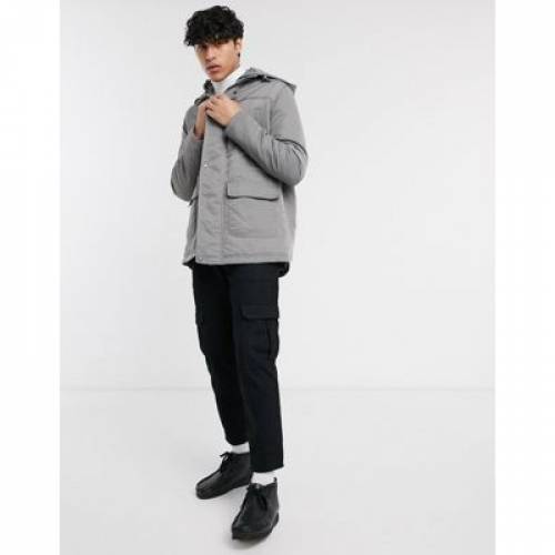 エイソス Asos Design フード幸運 ジャンパー 薄墨 灰色 フード付ジャケット Asos Design In Grey メンズモード オーバ コート ジャケット ファッションブランド名 心安い ファッション ジャケット パーカー チョッキ Bodhidharma Gym Com