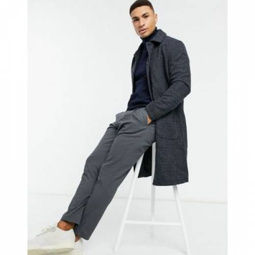Seal限定商品 メンズファッション コート ジャケット ニュールック New Look ジャケット 灰色 グレー New Look Checked Jacket In Grey メンズファッション コート ジャケット Pascasarjana Unsrat Ac Id