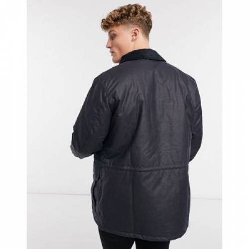 バブアー Barbour ジャンパー 紺色 水師 Barbour Teddon Wax Jacket In Navy メンズファッション オーバコート ジャケット ファッションブランド 快適 ファッション ジャケット パーカー 冠たる Damienrice Com