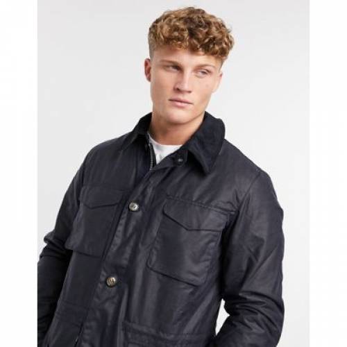 バブアー Barbour ジャンパー 紺色 水師 Barbour Teddon Wax Jacket In Navy メンズファッション オーバコート ジャケット ファッションブランド 快適 ファッション ジャケット パーカー 冠たる Damienrice Com