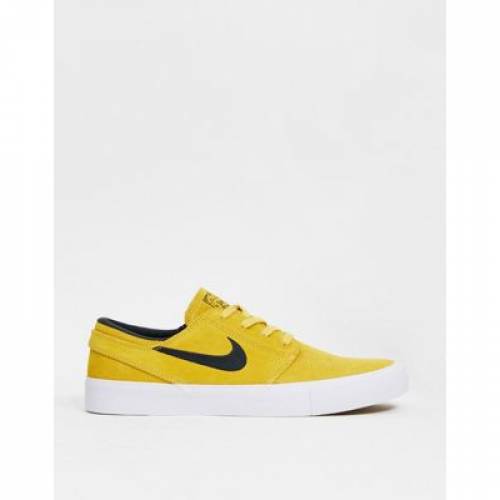 海外輸入 楽天市場 ナイキエスビー Nike Sb ズーム スエード スウェード スニーカー 黄色 イエロー メンズ Zoom Janoski Remastered Suede Trainers In Dusty Yellow Dusty Yellow スニケス 即納特典付き Www Caymanislandsrealty Com