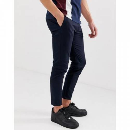 リバーアイランド River Island スキニー 紺色 ネービー メンズ River Island Skinny Chinos In Navy Upntabasco Edu Mx
