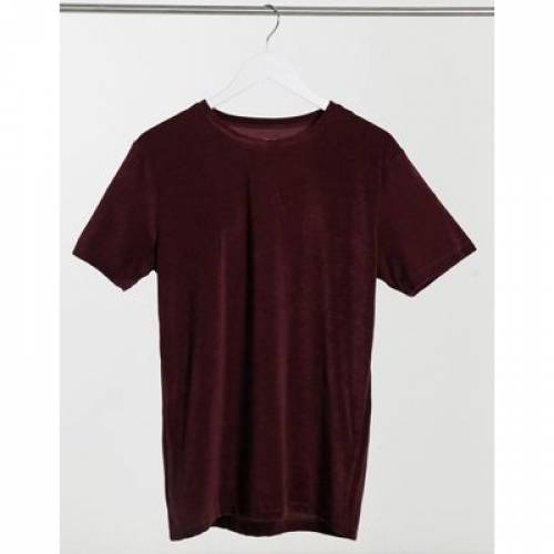 新品本物 カットソー トップス メンズファッション バーガンディー ワイン色 Tシャツ ベロア プレミアム Burgundy In Tshirt Velour Jones Jack Premium Aoos2 Rashiastrologer Com