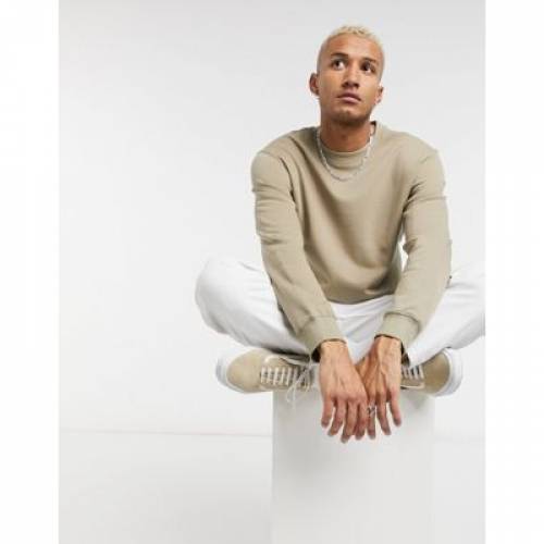 週間恒星日 Weekday 物指 スエットtシャツ トレーナー ベージュ Standard Weekday Sweatshirt In Beige メンズファッション トップス スウェット トレーナー ファッション商品名 インフォーマル ファッション Masm Webinaire Bj