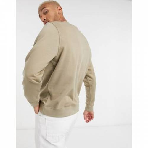 ウィークディ Weekday 軌範 流汗yシャツ トレイナー ベージュ Standard Weekday Sweatshirt In Beige メンズモード トップス スウェット トレーナー ファッションブランド名 カジュアル ファッション Damienrice Com