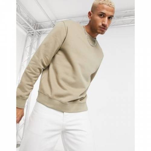 ウィークディ Weekday 軌範 流汗yシャツ トレイナー ベージュ Standard Weekday Sweatshirt In Beige メンズモード トップス スウェット トレーナー ファッションブランド名 カジュアル ファッション Damienrice Com
