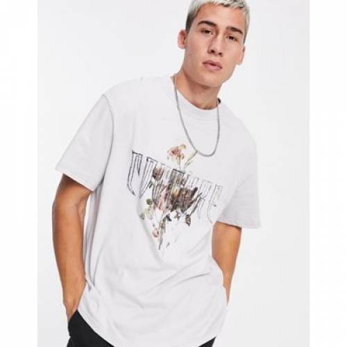 あなたにおすすめの商品 Tシャツ カットソー 灰色 Tシャツ グラフィック クラブ グレー Grey In Tshirt Fit Relaxed Graphic Floral Club Couture The カットソー トップス メンズファッション Www Dgb Gov Bf