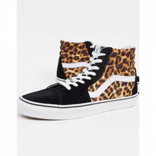 ヴァンズ Vans バンズ スケートハイ スニーカー スニーカー ヒョウ柄 レオパード 墨染め ブラック Vans Sk8hi Trainers In Leopard Print Black True メンズ スニーカー バンズ 快適 モード スニーカー Kossacklaw Com