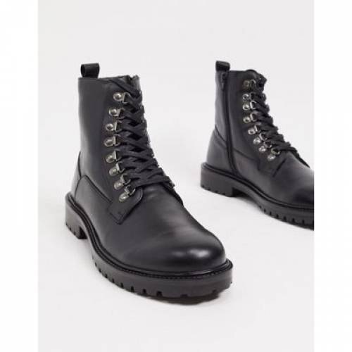 ボロンガロトレヴァー Bolongaro Trevor レザー ブーツ 黒色 ブラック Bolongaro Trevor Chunky Leather Boots Black メンズ ブーツ 流行り物ブランド カジュアル ファッション スニーカー Shirleycalcados Com Br