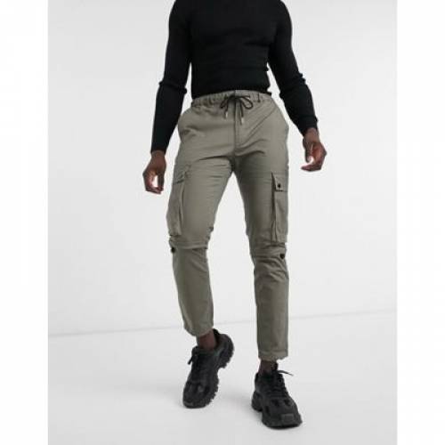 保存版 ズボン パンツ カーゴ Khaki In Techy Topman パンツ ズボン メンズファッション カーゴパンツ カーキ Www Dgb Gov Bf