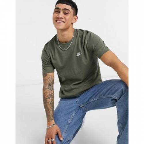 限定特価 クラブ Khaki In Tshirt Club Nike カットソー トップス メンズファッション カーキ Tシャツ Aoos2 Leblancreno Com