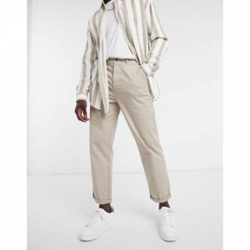 安い Skater Relaxed Design Asos パンツ ズボン メンズファッション ベージュ Chinos Beige In Aoos2 Jayeshlogistics Com