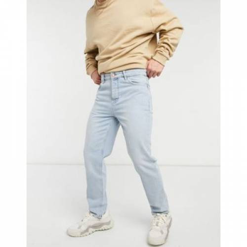 エイソス Asos Design ノリノリ ライズ デニム ビンテージ ヴィンテージ 青 ブルー Vintage Asos Design High Rise Regular Jeans In Light Wash Blue メンズファッション ズボン パンツ ファッションブランド カジュアル ファッション パンツ Rassipesquisa Com Br