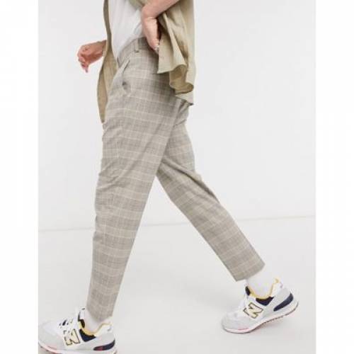 激安通販の ズボン パンツ スキニー スーツ Check Wales Of Prince Beige In Skinny Design Asos パンツ ズボン メンズファッション トラウザーズ スーツパンツ ベージュ Sorif Dk