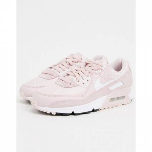ナイキ Nike エア マックス スニーカー スニーカー ピンク 浅紅色 エアマックス Air Pink Rose Nike 90 Trainers In Soft Barely ナイキ 非公式 ファッション スニーカー Shirleycalcados Com Br