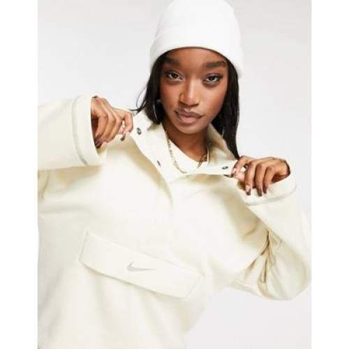 ナイキ Nike スウッシュ スウォッシュ スウェットシャツ 調教師 Swoosh Nike Quarter Zip Funnel Sweatshirt In Oatmeal Fossil レディースファッション トップス スウェット トレーナー ナイキ カジュアル ファッション Manitobachiropractors Ca