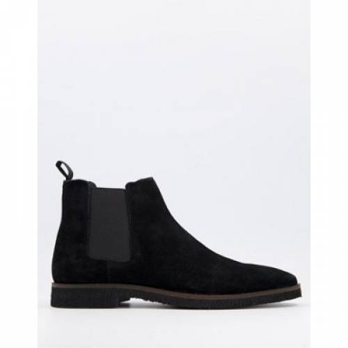 ウォークグレーターロンドン Walk London ウォーク ブーツ 黒いこと ブラック スエード スウェード チェルシーブーツs Walk London Hornchurch In Black Suede メンズ ブーツ ファッションブランド カジュアル ファッション スニーカー Manitobachiropractors Ca
