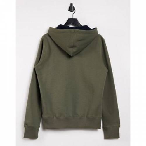 フレンチ関連性 French Connection フーディー パーカー ロゴ カーキ French Connection Overhead Hoodie With Logo In Khaki メンズ流行り物 トップス パーカー ファッションブランド 軽い ファッション ウインドブレーカー パーカー ベスト Damienrice Com