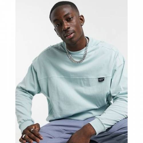 大きな割引 Oversized Unrvlld Asos Sleeve Supply カットソー トップス メンズファッション 長袖 カーキ Tシャツ スリーブ サプライ Tshirt Khaki In Detail Seam With Aoos2 Www Polleys Com Au