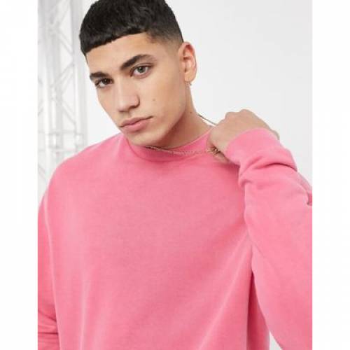 超特価激安 楽天市場 エイソス Asos Design スウェットシャツ トレーナー ピンク Pink Asos Design Organic Oversized Sweatshirt In Washed Raspberry Wine メンズファッション トップス スウェット トレーナー スニケス 新発 Ctcvnhcmc Vn