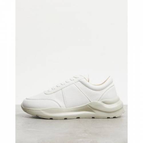 エイソス Asos Design スウェットシャツ 白色 白いこと 風合い スニーカー Asos Design Trainer In White With Texture メンズ スニーカー モード商標 心地好い ファッション スニーカー Damienrice Com