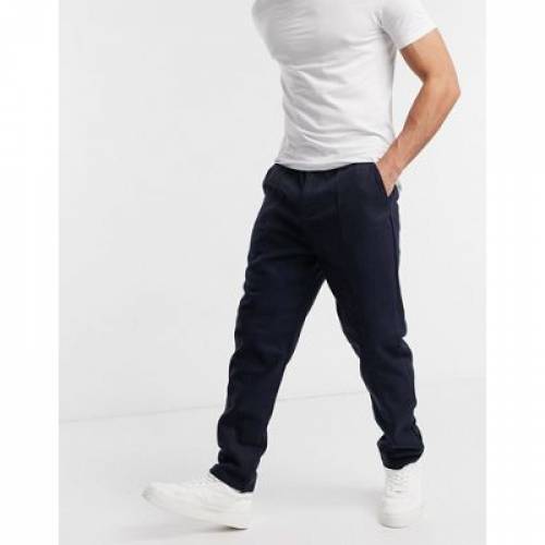 最安 ネイティブユース Native Youth 紺色 ネイビー メンズファッション ズボン パンツ メンズ Luther Wool Co Ord Trousers In Navy Navy 安い Directsenegal Com