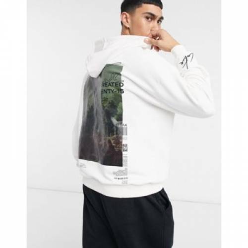 ザクチュール野球クラブ The Couture Club クラブ グラフィック フーディー パーカー 白 白色 The Couture Club Relaxed Graphic Hoodie With Removable Branding In Off White メンズファッション トップス ファッション商標 快適 ファッション ブルゾン パーカー より