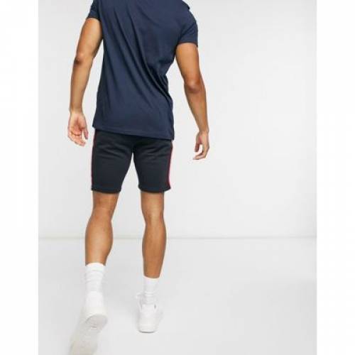 エイソス Asos Design シャツ 海パン 半分ズボン下 縞 紺色 ネービーブルー Stripe Asos Design Jersey Relaxed Shorts With Knitted Side In Navy メンズファッション ズボン パンツ ファッション商標 インフォーマル ファッション パンツ Damienrice Com