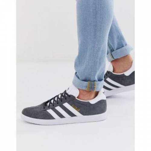 ラッピング無料 アディダス Adidas Originals アディダス オリジナルス ガゼル スニーカー スニーカー 灰色 グレー Adidas Originals Gazelle Trainers In Dark Grey 初回特典付 Insfatima Com Ar