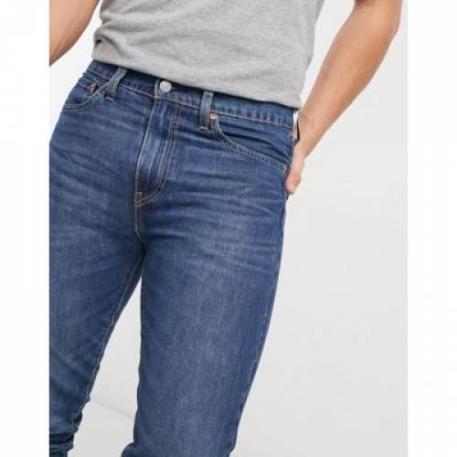 リーバイス Levi S スキニー ジーンズ ミッド 青色 ブルー Levi S メンズ 510 Skinny Fit Moose Tracks Jeans In Mid Wash Blue Lojascarrossel Com Br