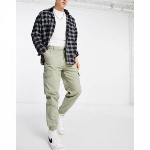 出産祝いなども豊富 グリーン 緑 カーキ カーゴ Look New ニュールック カーゴパンツ Khaki In Cuffed Look New Green メンズ ズボン パンツ Ediors Com
