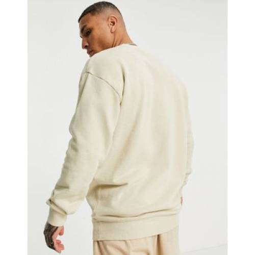 リーボック Reebok リーボック ナチュラル スウェットシャツ トレーナー クリーム メンズ Reebok Classics Natural Dye Sweatshirt In Cream Csg Com Py