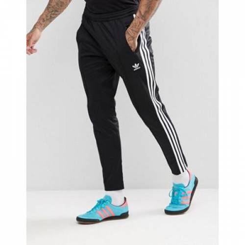 アディダス Adidas Originals アディダス オリジナルス ベッケンバウワー ジョガーパンツ スキニー 黒色 ブラック メンズ Adidas Originals Adicolor Beckenbauer Joggers In Skinny Fit Black Alittlepeaceofmind Co Uk