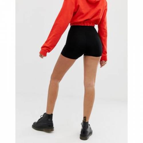 エイソス Asos Design 涅色 黒奴 Asos Design Shorter Legging Short Black 内部 劣性着 夜分衣類 レディース 下 レッグ スパッツ レギンス モードブランド 心地好い ファッション 下穿き Damienrice Com