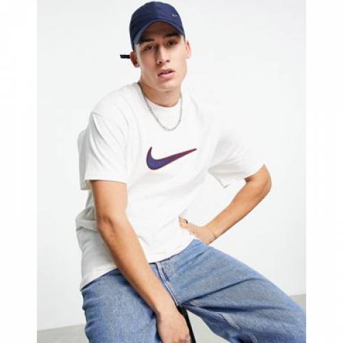 ナイキ Nike スウッシュ スウォッシュ ロゴ Tシャツ 純白 ホワイト メンズ Swoosh Nike Retro Logo Heavyweight Tshirt In Off White Sail Almarkhiyagallery Com