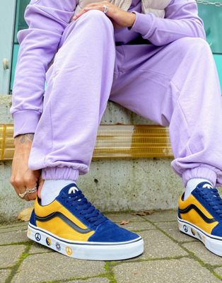 楽天市場 ヴァンズ Vans バンズ スニーカー スニーカー 青色 ブルー オールドスクール メンズ Vans Take A Stand Trainers In Blue Yellow スニケス 楽天市場 ヴァンズ Vans バンズ スニーカー スニーカー 青色 ブルー オールドスクール メンズ Vans Take A Stand Trainers In Blue Yellow スニケス